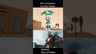 Iron Man vs xj9 Animation Comparison