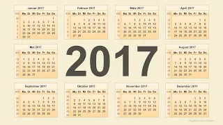 Kalender 2017