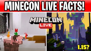 Minecraft Minecon Live 2019 Facts & Features! 1.15 Update, Biome Chooser & Release Dates?