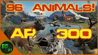 HUNTING EVERY ANIMAL IN THE GAME! (2024 Edition) Call Of The Wild