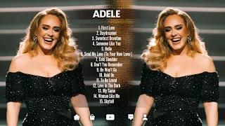 Adele - Greatest Hits 2024 Collection ~ Top 15 Hits Playlist Of All Time