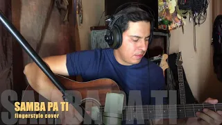 Santana Samba Pa Ti (finger-style guitar cover)