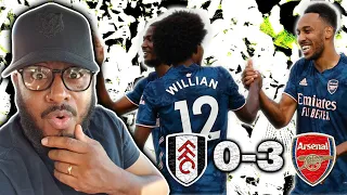 Fulham 0-3 Arsenal | Ceballos-Nketiah Bust Up, Gabriel & Willian Impress On Debut!