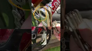 How to take off bike-chain without special tool? Как снять цепь без съемника цепи? #bike #веломастер