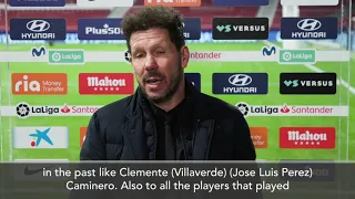 ‘I am very happy. It is not easy’ – Simeone on reaching 500 matches with Atletico Madrid