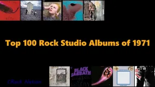 Top 100 Rock Studio Albums of 1971 / The 1970's When Rock Ruled the World