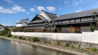 Nara Hieda walk, moated village, Japan [4K HDR]