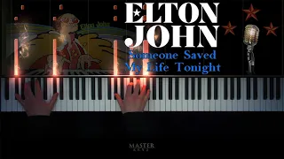 ELTON JOHN - Someone Saved My Life Tonight ~ 1975. Piano Cover