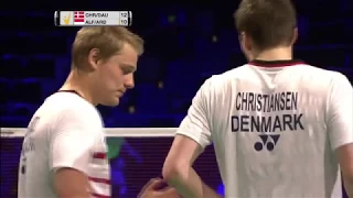 Bitburger Badminton Open 2017 | SF M3 –MD | Chr/Dau vs Alf/Ard