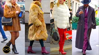 MILAN WINTER STREET STYLE NEW YEAR FASHION 🎉 JANUARY 2024 ITALIAN OUTFITS INSPIRATIONS