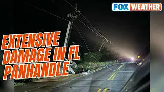 Extensive Damage Reported As Likely Tornadoes Sweep Across Florida Panhandle