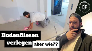 BODENFLIESEN richtig Anlegen - ABER WIE?