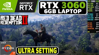 Red Dead Redemption 2 - RTX 3060 Laptop - Ryzen 7 5800H - Lenovo Legion 5 - 1080p