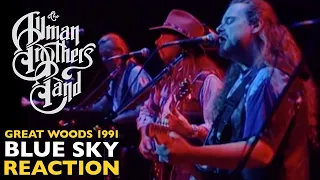 Brothers REACT to The Allman Brothers Band: Blue Sky (1991 Great Woods)