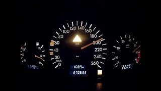 Mercedes CLK 230 Kompressor Cabrio Auto Acceleration Dragy