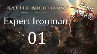 Let's Play Battle Brothers (Full Release) - Expert Ironman Gameplay - Episode 1