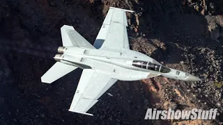 Fighter Jets Low and Fast!   Star Wars Canyon - March 2019