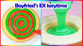 😡 Boyfriend's EX Storytime 🌈 Most Easy Colorful Cake Decorating You Can Try At Home