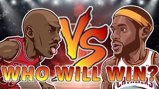 Michael Jordan vs LeBron James!! Who is BETTER???