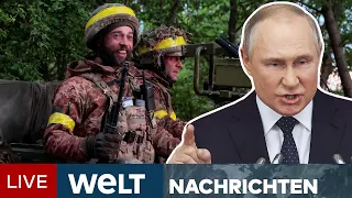 UKRAINE-KRIEG: Russen kommen nicht weiter - Donbas-Schlacht zehrt an Putins Nerven | WELT Newsstream