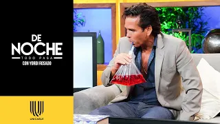 ¡Roberto Palazuelos queda impresionado con el refresco en bolsa! | De Noche con Yordi | Unicable