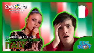 Angelina Mango "La Noia" REACTION & ANALYSIS | Italy 🇮🇹 | Eurovision 2024 #esc #eurovision #italy