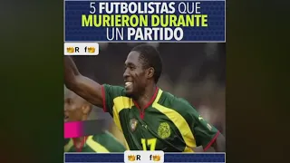 5 futbolistas que murieron durante un partido