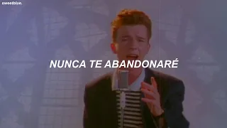 Rick Astley - Never Gonna Give You Up (video oficial) // Español