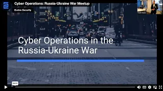 CYBER OPERATIONS: RUSSIA-UKRAINE WAR