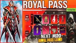 Pubg M20 Royal Pass Leaks - M20 Royal Pass 1 to 50 RP Rewards