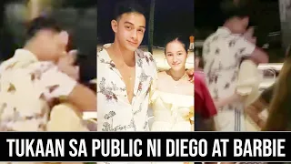 Barbie Imperial And Diego Loyzaga PDA sa Beach!!