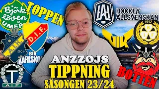 MIN HOCKEYALLSVENSKA TIPPNING SÄSONGEN 23/24!