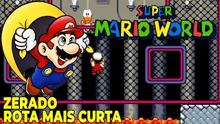 Super Mario World - Super Nintendo - Zerado na Rota mais curta