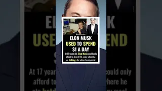 Living on $1 a day… (Please sub 🎯 100 subs) #elonmusk #business #inspiration