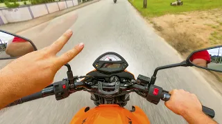 PRIMEIRA VEZ ANDANDO COM A KAWASAKI  ER-6N