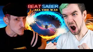 JACKSEPTICEYE ALL THE WAY! | BEAT SABER VR