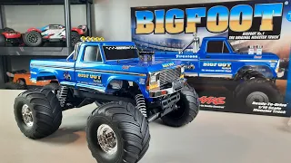 2022 Traxxas Bigfoot Unboxing and First Run Review of Traxxas Bigfoot No. 1 Classic