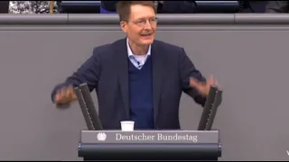 Lauterbach-Rede und Hasstiraden gegen "Ungeimpfte, die das Land in Geiselhaft" nehmen. 17.03.2022