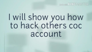 How to hack others coc account with no root (100)