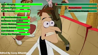 Milo Murphy's Law: The Phineas and Ferb Effect Final Battle with healthbars 2/2