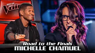 Usher STUNNED by INTROVERT Finalist who SLAYED The Voice Stage! | Road to The Voice Finals