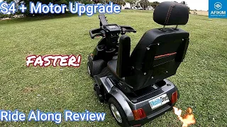 Scooter Motor Upgrade Faster Powerful Afikim S4