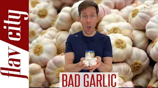 You're Buying Garlic That Is Bleached, Grown In Sewer Water, And From CHINA!