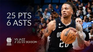 Markelle Fultz 25 pts 6 asts vs Jazz 22/23 season