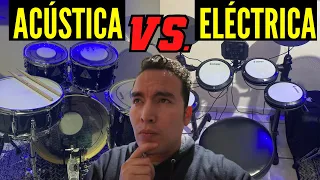 Bateria Electrica vs Acustica (¿Cual es MEJOR? ¿Cual COMPRO?) 🥁🥊