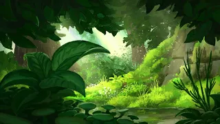 Procreate Dreams Animation - Serenity In The Forest