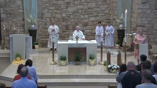 Mass Fifth Sunday of Easter at 12:00 P.M. 4/28/24