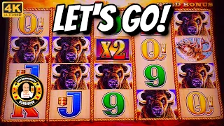 LET'S GO BUFFALO - Buffalo Gold slot machine