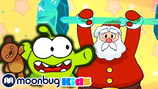 Cut The Rope - Saving Christmas - Om Nom! Learn | ABC 123 Moonbug Kids | Cartoons | Learning Rhymes