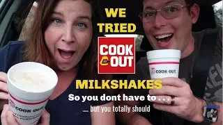 WE TRIED COOKOUT MILKSHAKES SO YOU DON'T HAVE TO | Pregnancy Cravings | Charleston South Carolina